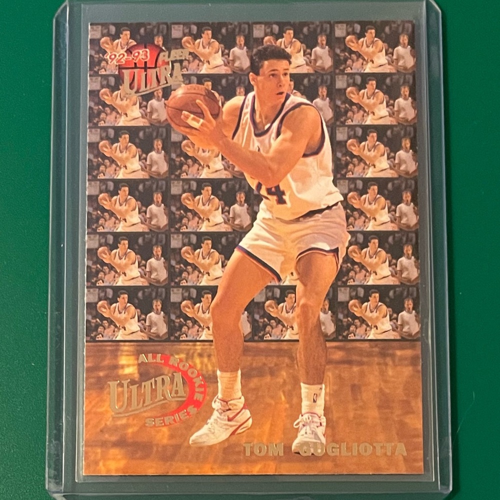 Tom Gugliotta 1992-93 Fleer Ultra [All-Rookies] Basketball Trading Card